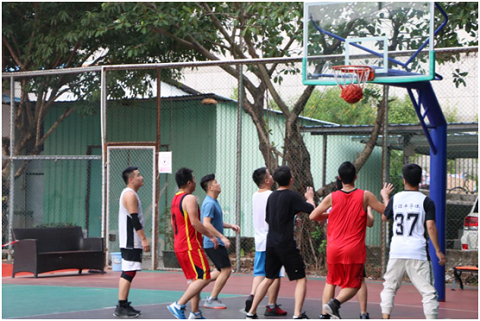 金秋十月 宏旺半导体篮球联赛第八赛火热开打